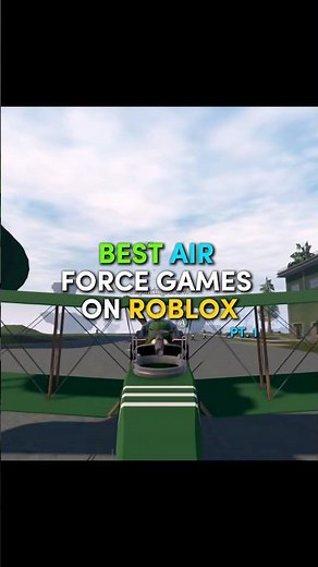 BEST AIR FORCE Games on ROBLOX!! 🛩️‼️GAMES: Wings of Glory & Warship Assault | #roblox #robloxgame