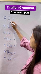 1.5M views · 10K reactions | English Grammar tips!! …. #englishteaching #englishgrammar #tips #grammar #English #speakingpractice #spokenenglish #SpokenEnglishClass #grammartips | Rabia Taj | Facebook