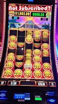 I Hit The Volcano Bonus And Won Big!