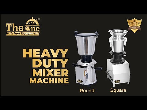 Heavy Duty Commercial Mixer Grinder Demo | How it Works, Full Machine Working Tutorial