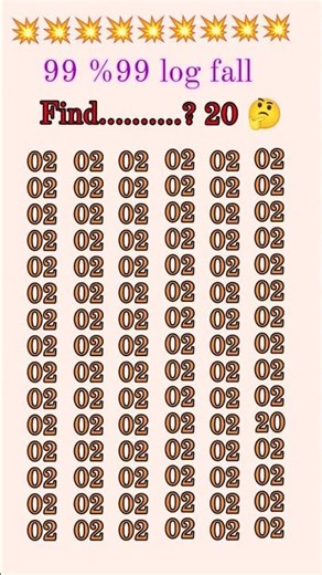 find it quickly 😱 20 || # brainteaser # qtest # shorts