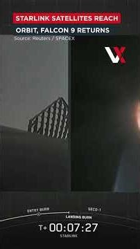 WATCH | SpaceX Successfully Launches 24 Starlink Satellites, Falcon 9 First Stage Lands | VERTEX