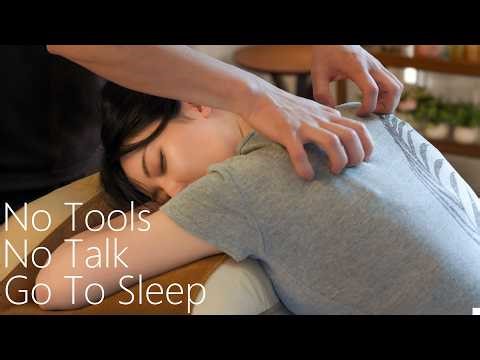 ASMR | Relaxing Natural Back Scratching | No Talk