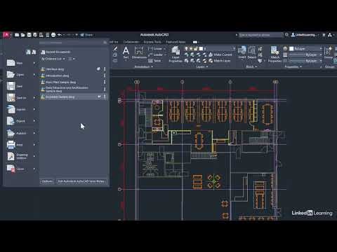 7 Using the AutoCAD application menu