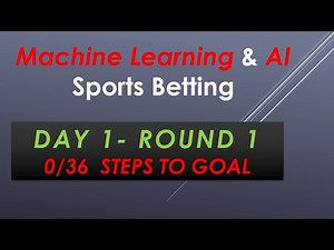 Day 1 (09/Sep/2020-Picks) - Machine Learning & AI - Sports Betting