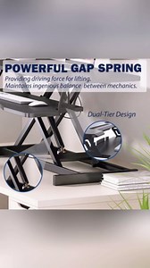 Standing Desk Converter Height Adjustable Desk with Adjustable Keyboard Tray Sit to Stand Up Dual Monitor and Laptop Workstation Ergonomic Computer Stand for Home Office Metal