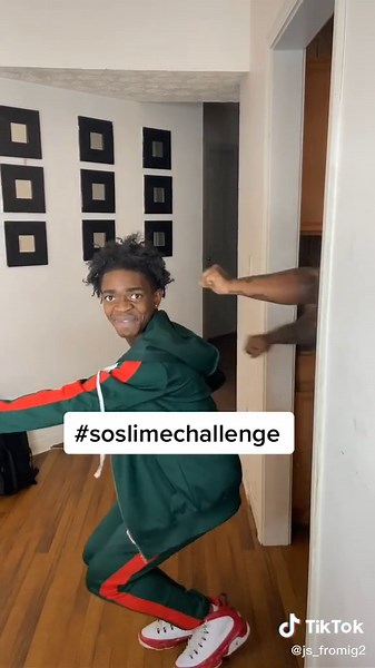 Everybody hit are new challenge #soslimechallange #dancing #turnup