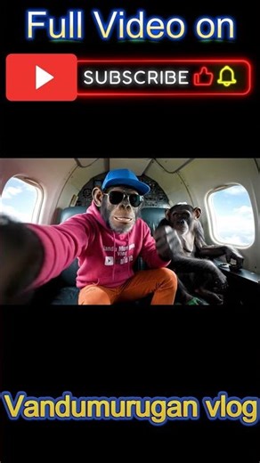 இந்த Flight-க்கு Captain சிம்பான்ஸி தான்! 🐵✈️