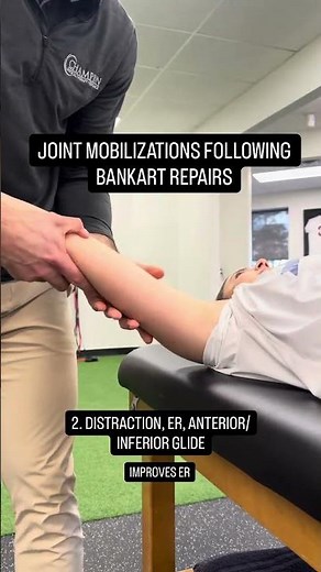 Mobilization techniques following bankart repairs