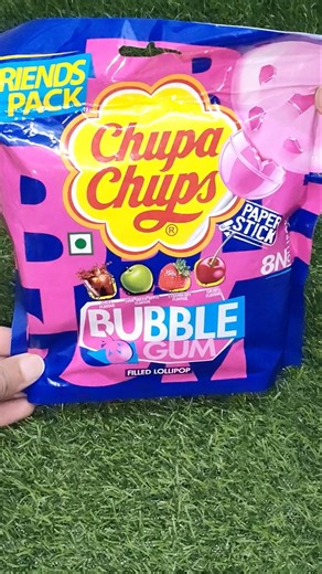 Chupa Chups Bubble Gum Lollipop 🍭 + Chocolate Unboxing ASMR 😍
