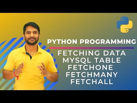 Fetchone | Fetchmany | Fetchall | Function in Python | Python MySQL Connectivity | In Hindi