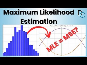 Why we use Mean Squared Error: Maximum Likelihood Estimation (Python Simulation)