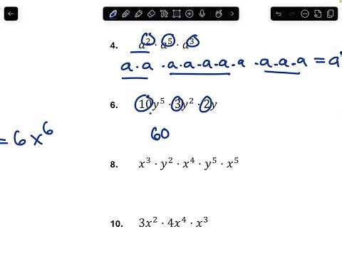 Exponent Rules - Multiplication and Division
