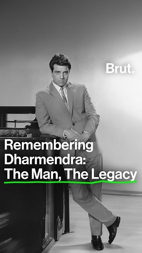 “Yaadon Ki Baaraat Nikli Hai Aaj Dil Ke Duare...” He made his first appearance on the big screen in Dil Bhi Tera Hum Bhi Tere. From there, he continued to give one successful film after another, eventually earning the title of the “He-Man of Bollywood.” Over the decades, he contributed to cinema as an actor, director, and producer. He was Dharmendra. He passed away at 89 in Mumbai. | Brut India