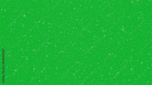Snowing overlay- Seamless heavy snow falling animation on green screen background. Winter snow falling animation. Looping gentle snowfall particles overlay. Snowflake falling christmas background.
