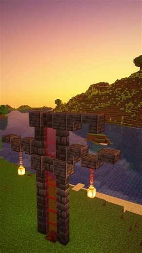 Minecraft Easy Design Beacon! #minecraft #shorts [Freg]