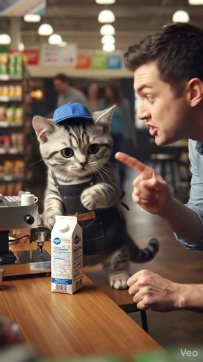 Cat Cashier Funny #funny #cat #cashiers #catvideos #cute