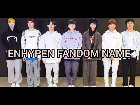 ENHYPEN OFFICIAL FANDOM NAME