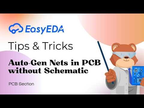 Quick Tips [PCB 82]: Auto Gen Nets in PCB without Schematic