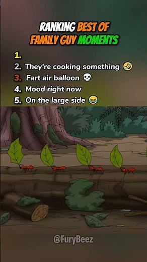 Ranking Best of Family Guy Moments