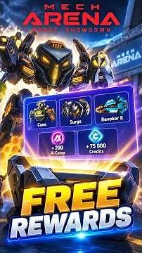 Mech Arena Promo Codes - NEW 4 ALL + Super Link #mecharena #mecharenarobotshowdown