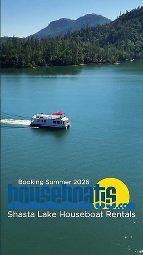 Shasta Lake Houseboot Rentals #californialake #shastalake #lakeshasta #houseboats #houseboating