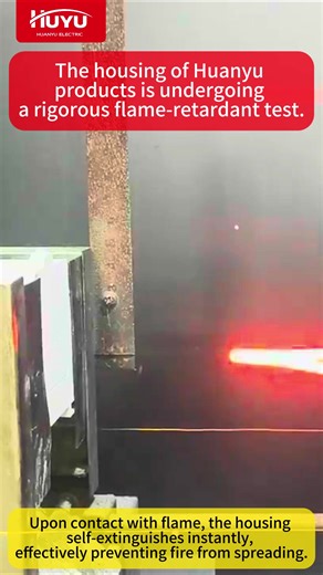 🔥 Playing with fire? No, this is how seriously we take your safety. What happens if a circuit breaker overheats? We test it with a direct flame to give you the answer. True safety means eliminating even the smallest risks.