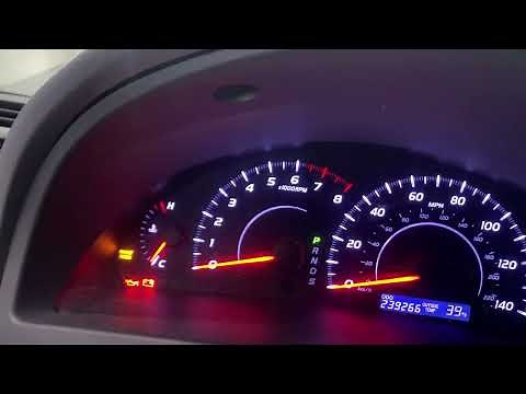 Reset & Turn Off the 2010 Toyota Camry Low Tire Pressure Warning Light - TPMS Light