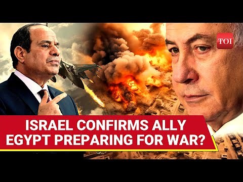 Egypt-Israel War Confirmed? Huge Egyptian Military Build-up In Sinai Amid Gaza Tensions | Watch