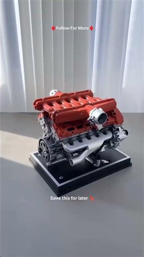 Working real engine model #toy #toymodel #engine