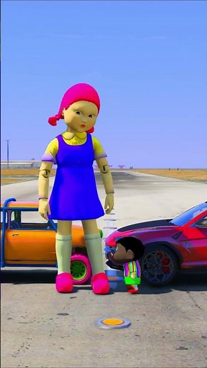 black Shinchan Vs Squite doll 😱 who is the best 🤔 #shorts #shortsfeed