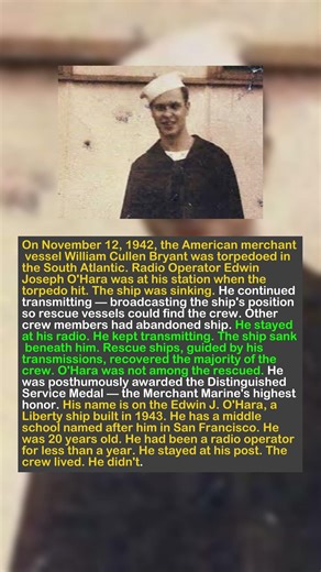 "SOS" Until the End: The Bravery of the Man Who Stayed While the Ship Sank