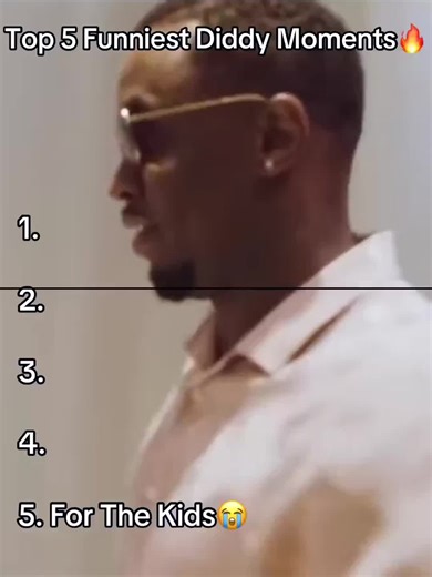 Top 5 funniest diddy moments🔥 #pdiddy #diddy #meme #fyp #viralvideo | p diddy
