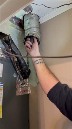 Vent pipe alignment tool! #tools #tool #hvac #ac #fyp