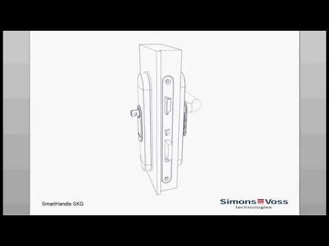 TUTORIAL | SimonsVoss elektronische Schließanlagen: SmartHandle SKG Türbeschlag Montage