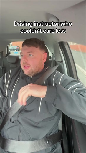 Driving instructor who couldn’t care less — driving lessons clip