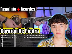 Corazón De Piedra - Xavi - Requinto + Acordes | TABS | Tutorial Guitarra