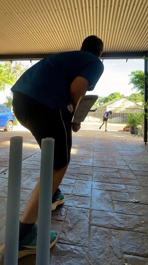 Ball 3 might leave a mark… #backyardcricket #cricket #cricketvideos #cricketlover #fyp #foryou