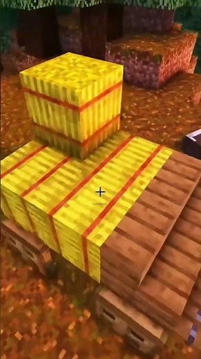 How to make a farmer's cart in minecraft #minecraft #farm #realistic #buildhack #bedrock #java