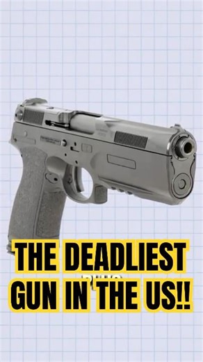 The DEADLIEST Pistol in The US! #shorts