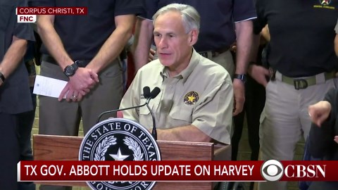 Texas Gov. Abbott gives Harvey update