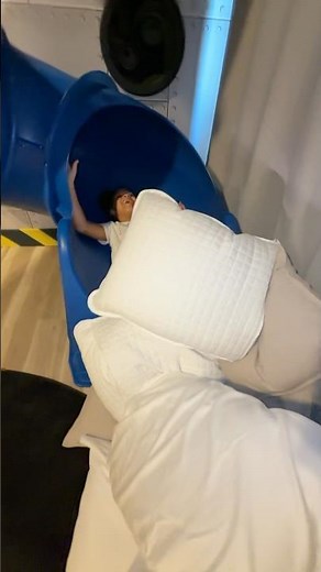 We made a PILLOW Slide 🛝