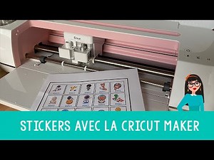 Create stickers with the Cricut Maker
