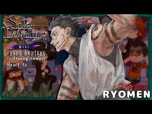Solo Leveling react to Ryomen Sukuna (as a Villain) || Jujutsu Kaisen || Made by Yuk!ra