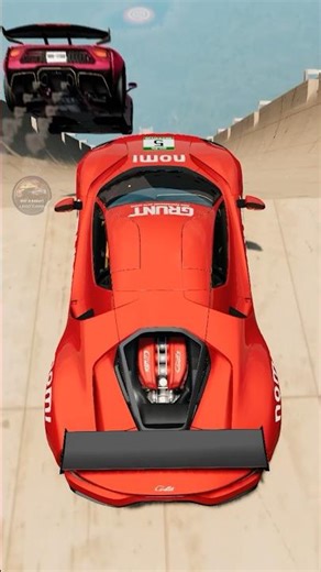 Cars vs Mega Ramp #beamngdrive #crashdrive #beamngcrash
