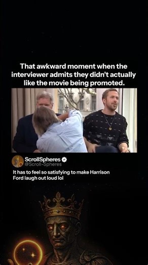 Harrison Ford & Ryan Gosling BladeRunner Interview