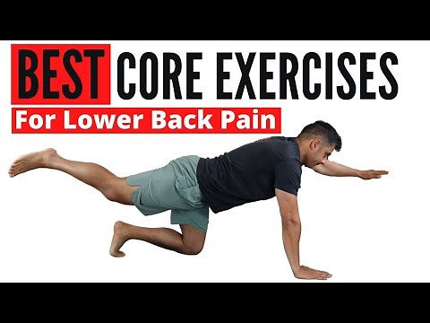 Core exercises for back pain