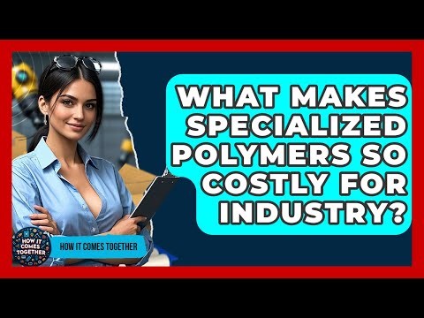 What Makes Specialized Polymers So Costly For Industry? - How It Comes Together