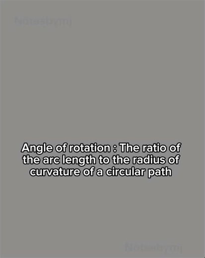 Circular motion and geometry | Angle of Rotation Explained! 🔄 High School Physics Basics