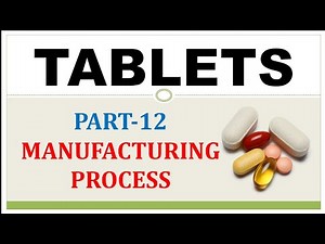 TABLET MANUFACTURING PROCESS | GRANULATION | DIRECT COMPRESSION |